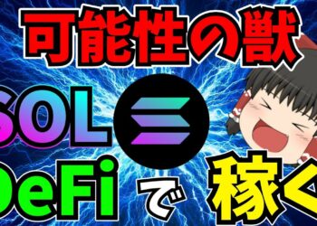 【連日ATH】爆上げSolanaを購入し、DeFiで資産を増やす！