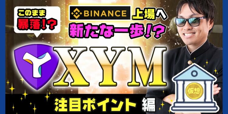 【投資】XYM特集！三角保ち合いを下抜けでこのまま暴落か！？ダマシ発生！？注目の価格の行方は？超有名投資家さんがXYMをバイナンス上場実施へ新エアドロップ企画スタートした内容を分かりやすく解説！