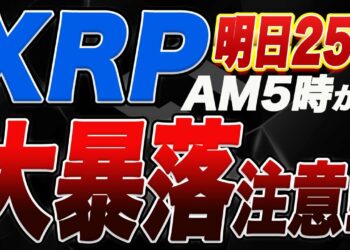 【注意喚起】エアドロップの影響でリップルが明日5時から暴落の可能性大!XRP保有者の方は必ずご覧ください!【仮想通貨】【リップル】