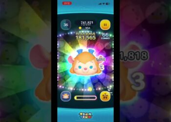 毎日ツムツム生活ガジェット使ってみた1日目どんどんコメントおなしゃふ#ツムツム#ガジェット#コイン稼ぎ