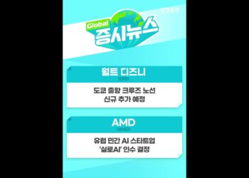 투자에 필요한 글로벌 증시 뉴스 (2024년7월11일) #증시뉴스#종목뉴스#증시기사 #BYD전자 #뱅크오브아메리카 #월트 디즈니 #AMD