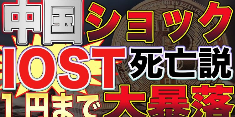 【中国ショックが再び起きる!】IOST影響必至!仮想通貨禁止令でBTC,ETHを中心に暴落の可能性大!仕込みどきはいつ?【ビットコイン】【イーサリアム】