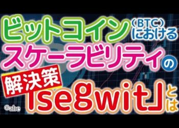 ビットコイン（BTC）におけるスケーラビリティの解決策「segwit」とは