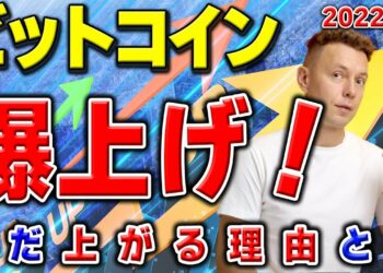 【ビットコイン】バブルかどうかはまだわからんが、まだ上がる理由【チャート分析と勝ち方】