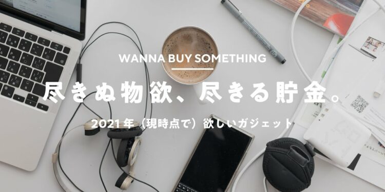 【雑談】2021年に買いたいガジェットとか