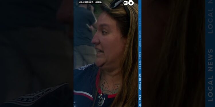 Community comes together in tearful tribute to Blue Jackets star Johnny Gaudreau