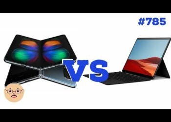 【ガジェット対決】Surface Pro XとGalaxy Foldどっちが機内で活躍するか？！ ep785 【出張のお供】