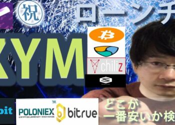 【仮想通貨ビットコイン，チリーズ,XEM,IOST】XYMはどこの取引所が安いのかを価格検証する。