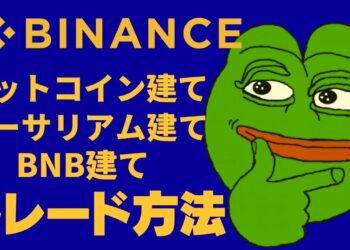 【初心者必見】取引所バイナンスで簡単にビットコイン・イーサリアム・バイナンスコインを増やすトレード方法🔥