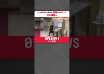 【金融庁】ビッグモーターと損保ジャパンへの立入検査実施を決定  #shorts