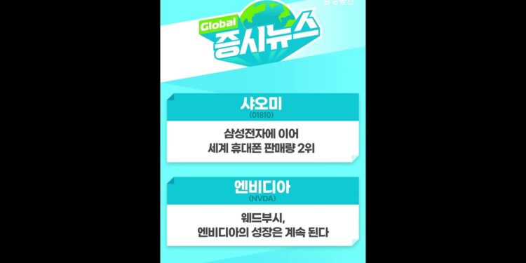 투자에 필요한 글로벌 증시 뉴스 (2024년9월20일) #증시뉴스#종목뉴스#증시기사 #샤오미 #엔비디아 #테슬라 #나이키