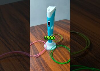 ₹500 3D PEN GADGET 3D PEN DIY TUTORIAL #shorts