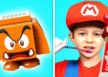 最高のスーパーマリオバスルームガジェット！ ゴッチャ が使用する素晴らしい DIY ツール!