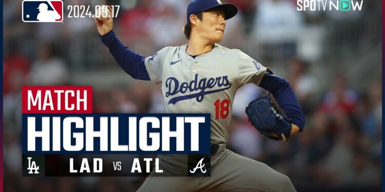 【山本4回無失点、大谷は2打点！ベテラン・ロハス&フリーマンの躍動でドジャース大勝！】ドジャース vs ブレーブス 試合ハイライト MLB2024シーズン 9.17