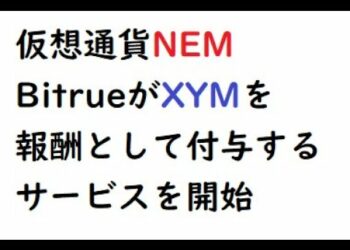 仮想通貨ネム 海外取引所BitrueがXYMを報酬として付与するサービスを開始、これからのXEMについて