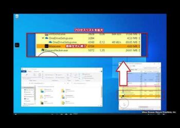 「Mazeランサムウェア」感染動画（音声による脅迫の様子）