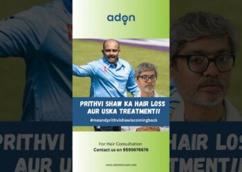 Prithvi Shaw News & Hair Treatment Ranjhy Trophy | IPL | Overweight | Adon Hair Care