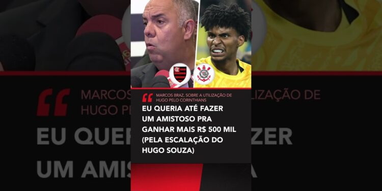 Marcos Braz deu aquela 'cutucada' no Corinthians #shorts