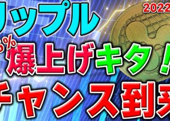 【リップル／XRP】年に数度の爆上げチャンス到来？！リップルも押し目で拾って爆益を狙う。ビット建てのチャートが強いのも要確認。