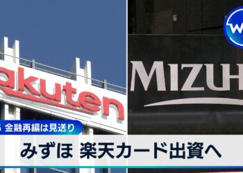みずほ 楽天カード出資へ　楽天G 金融再編は見送り【WBS】