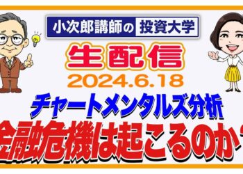 【生配信】チャートメンタルズ分析、金融危機は起こるのか？