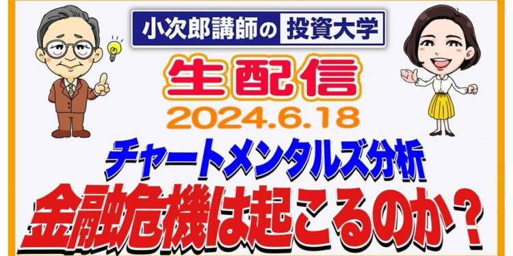 【生配信】チャートメンタルズ分析、金融危機は起こるのか？