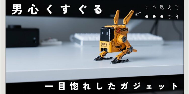 【フィギュアじゃないよ】過去イチ好き!デザイン最高のガジェット買いました