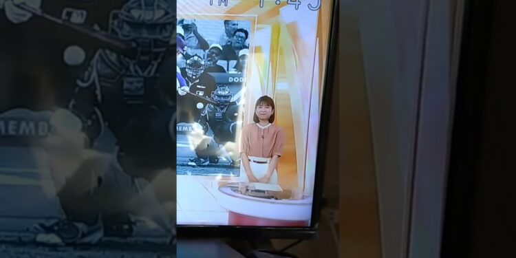 ＮＨKおはよう日本 是永千恵アナウンサー 大谷翔平  スポーツニュース