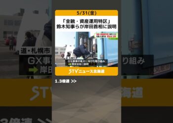 「金融・資産運用特区」　鈴木知事らが岸田首相に説明　６月４日公表 #shorts