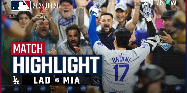 【大谷翔平の歴史的一戦に！3打席連発で史上初51-51達成＆自身初1試合6安打3本塁打10打点2盗塁 圧巻の大活躍！】ドジャース vs マーリンズ 試合ハイライト MLB2024シーズン 9.20