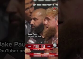 🥊 Mike Tyson slaps Jake Paul ahead of highly anticipated boxing match