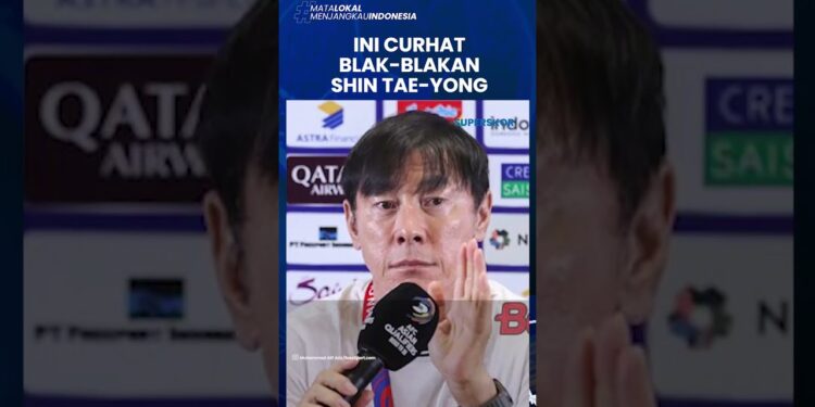 INI CURHAT BLAK-BLAKAN SHIN TAE-YONG usai Diganyang Jepang 4 Gol Dikandang: Beberkan Ada Tekanan!