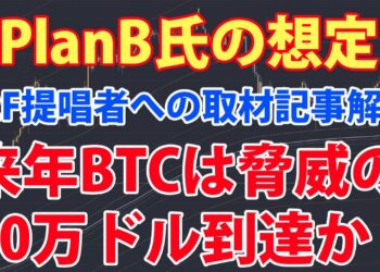 ビットコインは来年50万ドルに届く可能性。Stock to Flow Model（S2F）で有名なPlanB氏へのインタビュー記事を解説