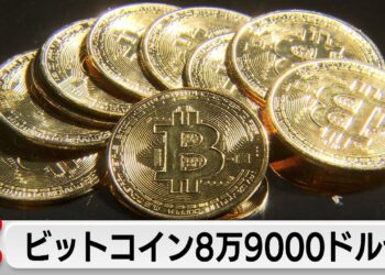 ビットコイン一時8万9,000ドルで最高値更新