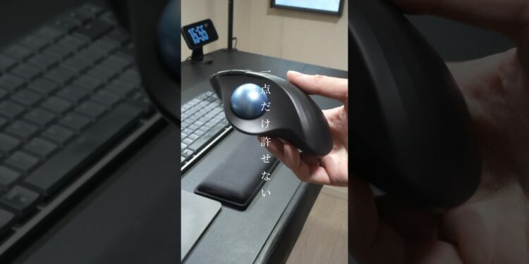 トラックボールマウスのアソコ変えてみた #ガジェット
