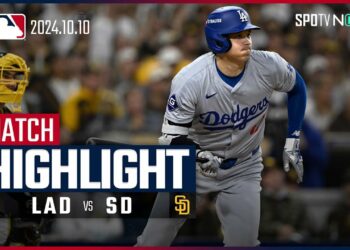 【大谷が1安打1打点！ドジャースは昨日の鬱憤を晴らす大量8得点の快勝、運命の第5戦へ！】ドジャース vs パドレス 試合ハイライト MLB2024 ディビジョンシリーズ第4戦 10.10