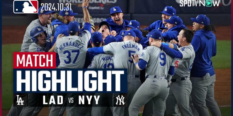 【ドジャース、4年ぶり8度目のWS制覇!大谷と山本が悲願の世界一に輝く!】ドジャース vs ヤンキース 試合ハイライト MLB2024 ワールドシリーズ第5戦 10.31
