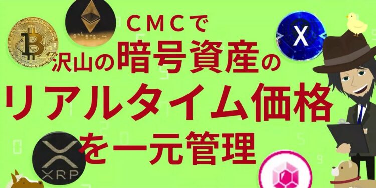 【仮想通貨ポートフォリオ】CMCで暗号資産をリアルタイム一元管理する方法