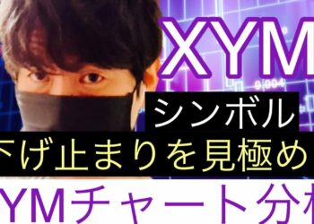 【シンボル】下げ止まりを見極めるXYMチャート分析#仮想通貨 #btc #xym