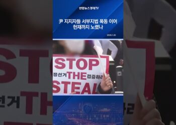 尹 지지자들 서부지법 폭동 이어 헌재까지 노렸나