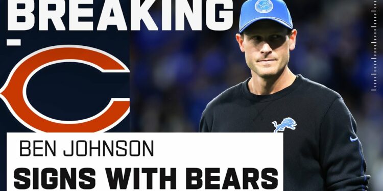 BREAKING NEWS: Ben Johnson signs with the Bears as their new head coach