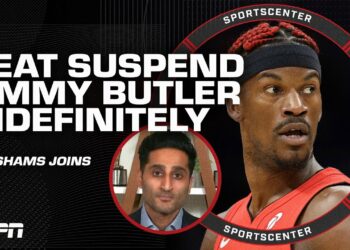 🚨 Jimmy Butler suspended INDEFINITELY 🚨 Shams Charania details | SportsCenter