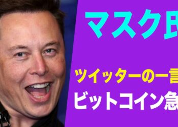 マスク氏のツイッターの一言でビットコイン急騰！