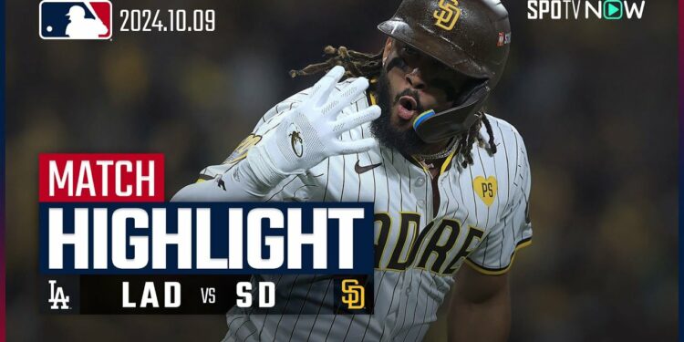 【パドレスが2回の6得点を守り抜きCS進出に王手!】ドジャース vs パドレス 試合ハイライト MLB2024 ディビジョンシリーズ第3戦 10.9
