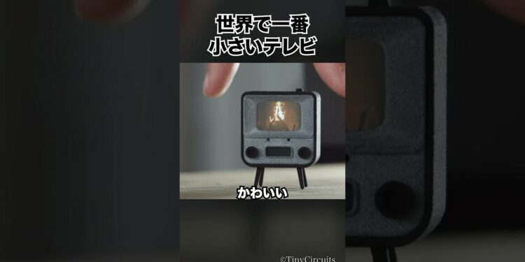 （驚き）世界の小さいテレビ#shorts #変わったモノ #ガジェット
