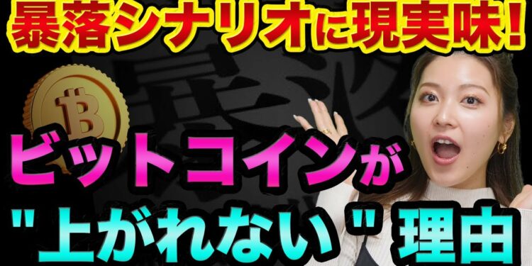 ビットコイン暴落の可能性がヤバい？ウクライナ情勢や株価の影響とビットコイン価格はもう上がらない？【 ビットコイン 仮想通貨 ウクライナ情勢 日経平均 】