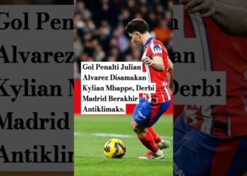 Gol Penalti Julian Alvarez Disamakan Kylian Mbappe, Derbi Madrid Berakhir Antiklimaks |Score808 News