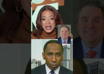 Stephen A. had Elle Duncan STRESSED on today’s show 🤣😅