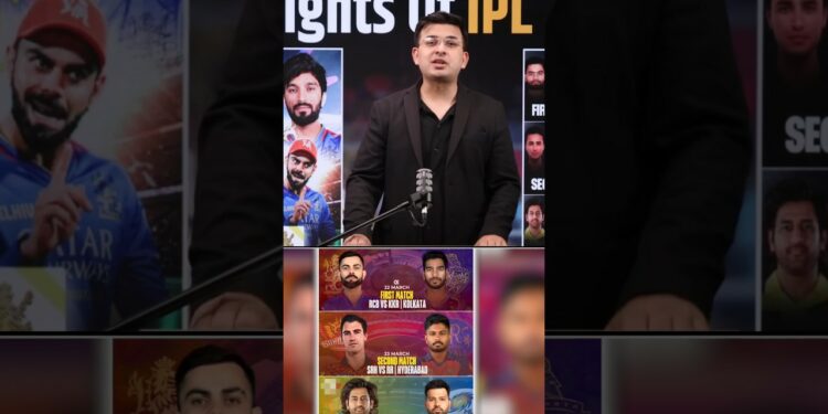 IPL 2025 Schedule: KKR to face RCB in opener on March 22, final at Eden Gardens on May 25!