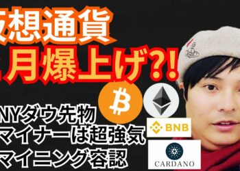 仮想通貨2月爆上げの指標⁉️暗号通貨ニュース+BTC ETH BNB ADA チャート分析